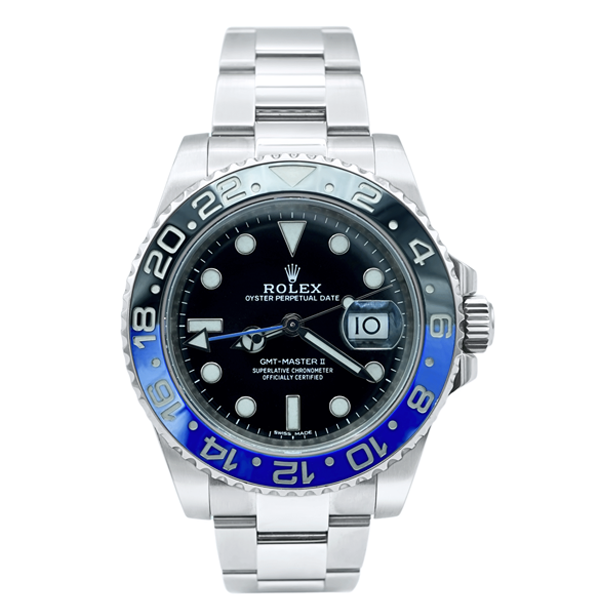 Rolex 40 mm GMT-Master II "Batgirl" / Black