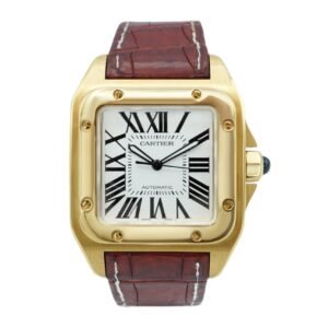 Cartier 41,3 mm Santos 100 Large / Yellow Gold