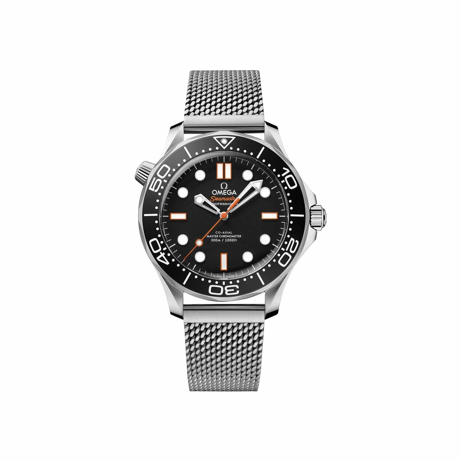 OMEGA Seamaster Diver 42 mm / Black Dial – Bracelet