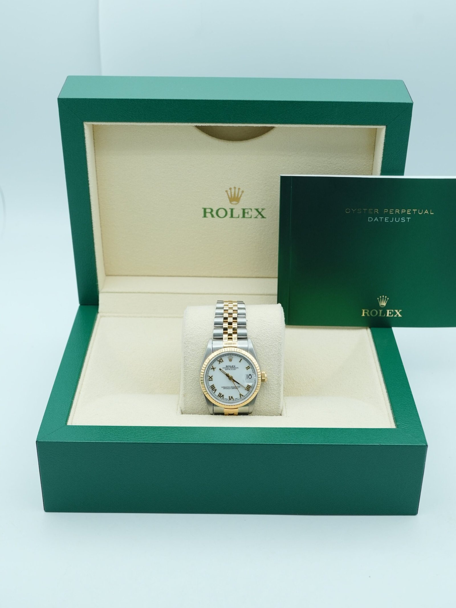 Rolex Datejust 31 mm / White Roman – Jubilee - Image 2
