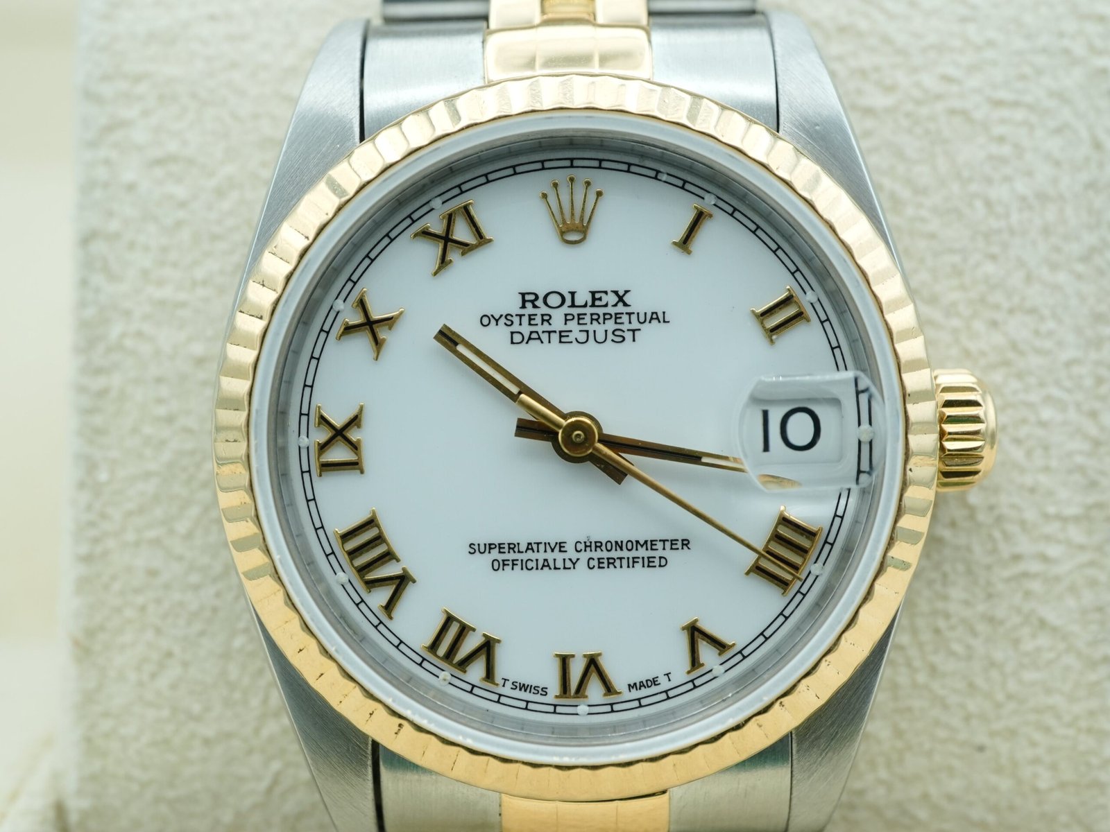Rolex Datejust 31 mm / White Roman – Jubilee - Image 3