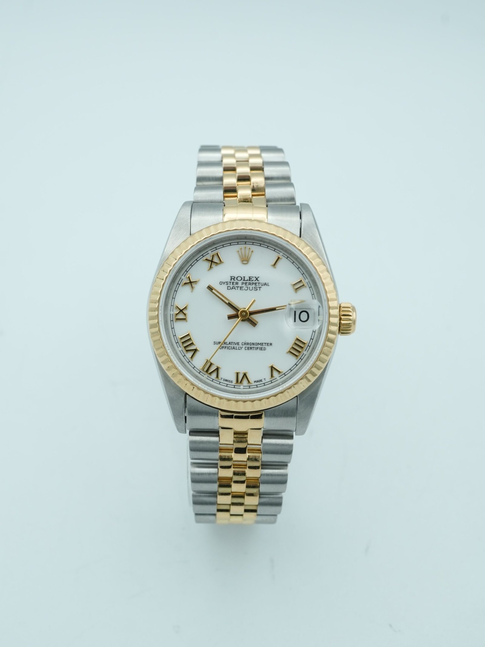 Rolex Datejust 31 mm / White Roman – Jubilee - Image 4