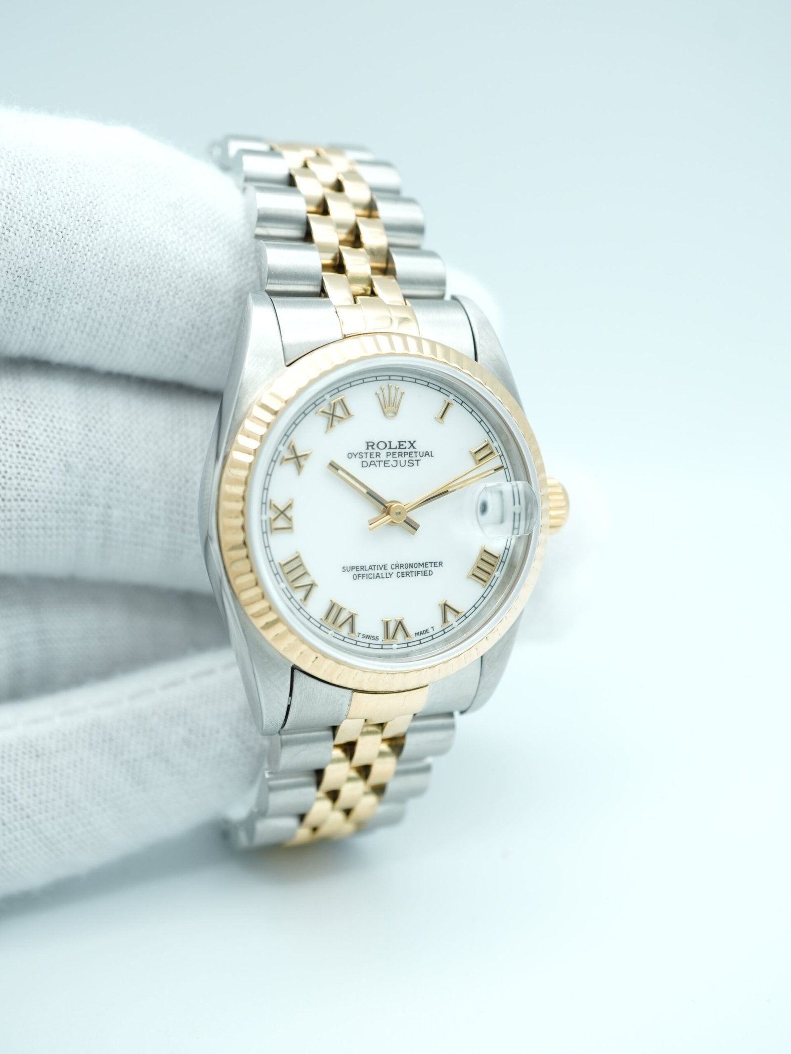Rolex Datejust 31 mm / White Roman – Jubilee - Image 5