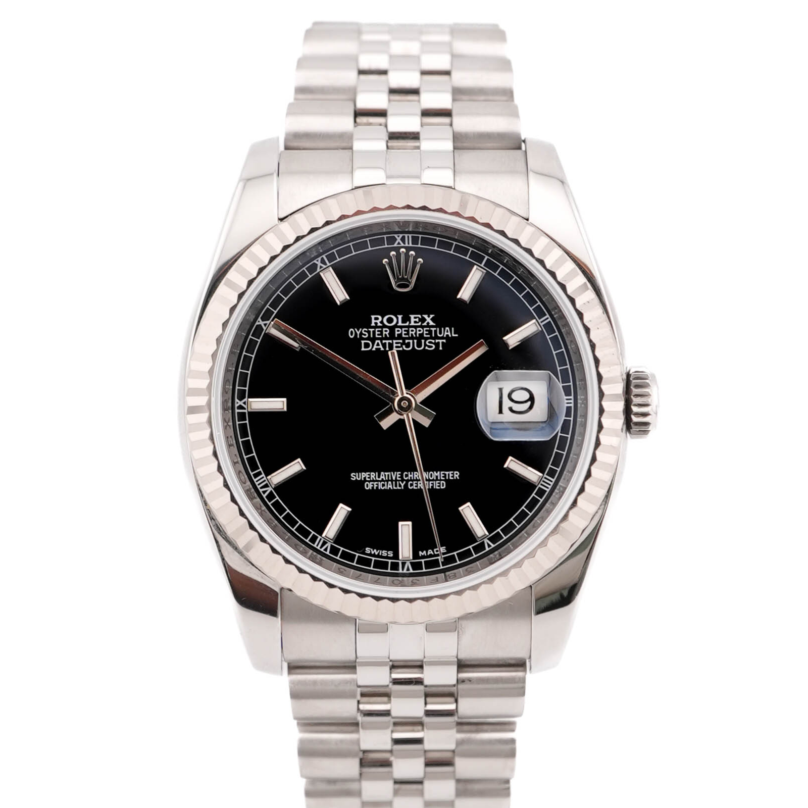 Rolex Datejust 36 mm / Black – Jubilee