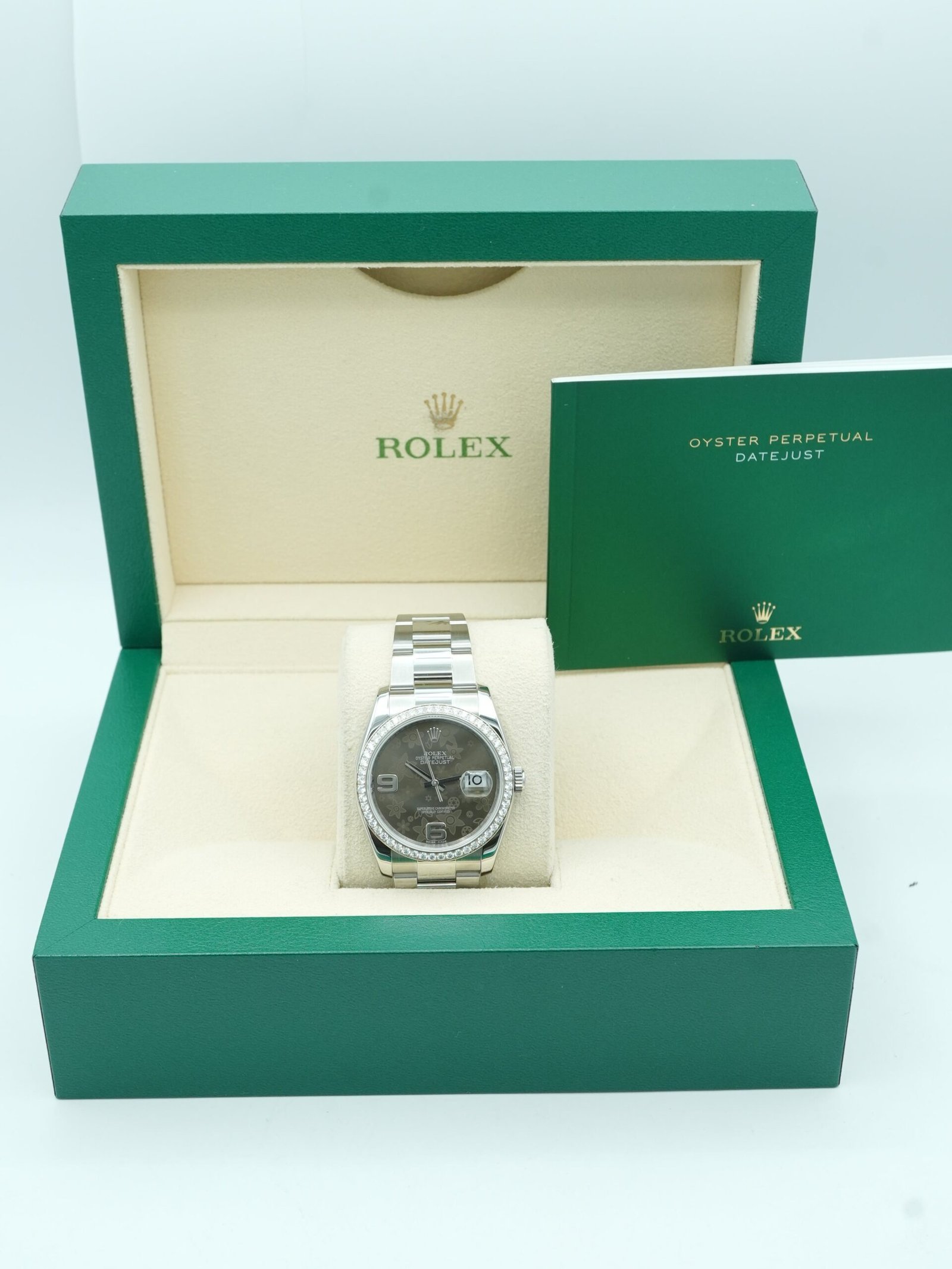 Rolex Datejust 36 mm / Floral Diamond – Oyster - Image 2