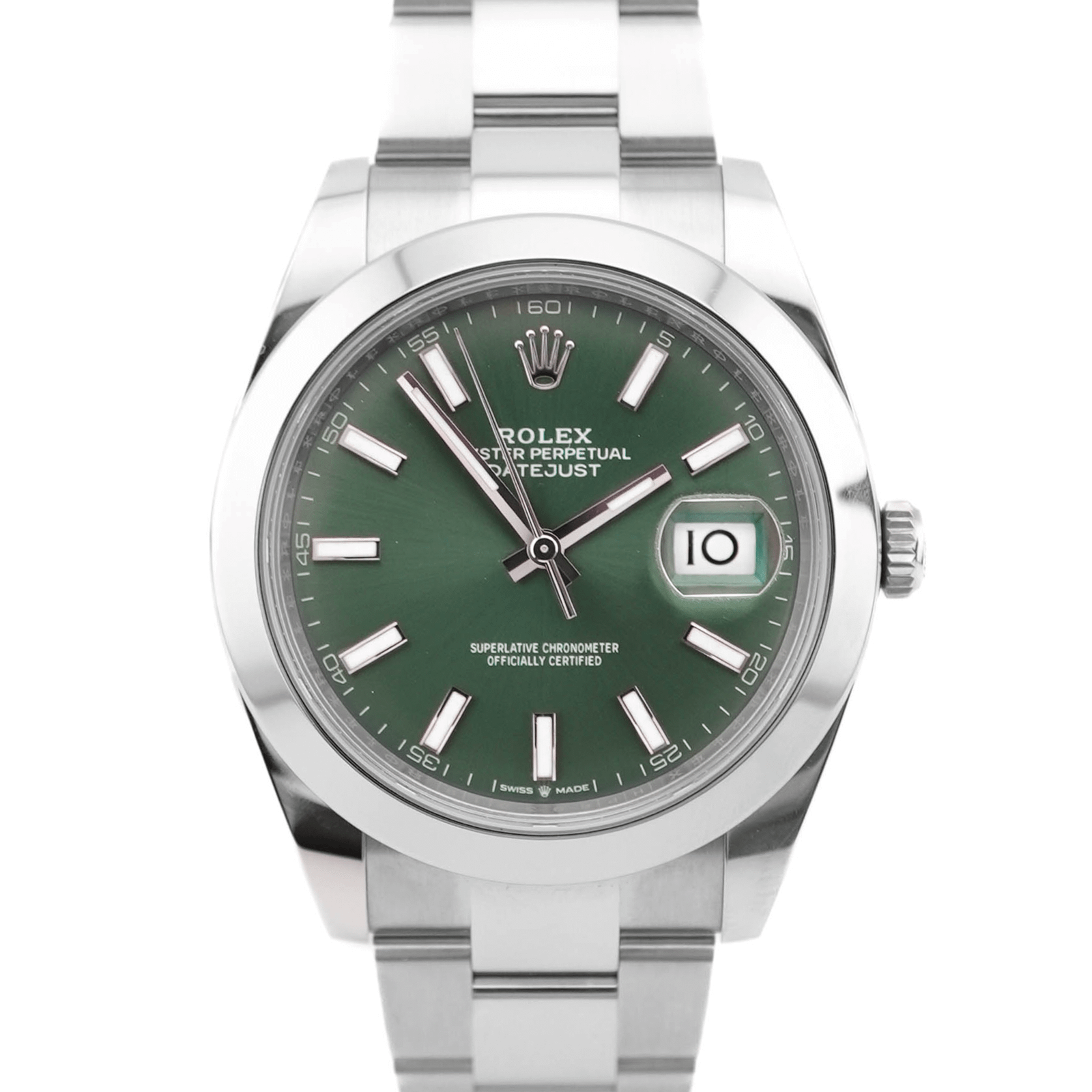 Rolex Datejust 41 mm / Mint Green – Oyster