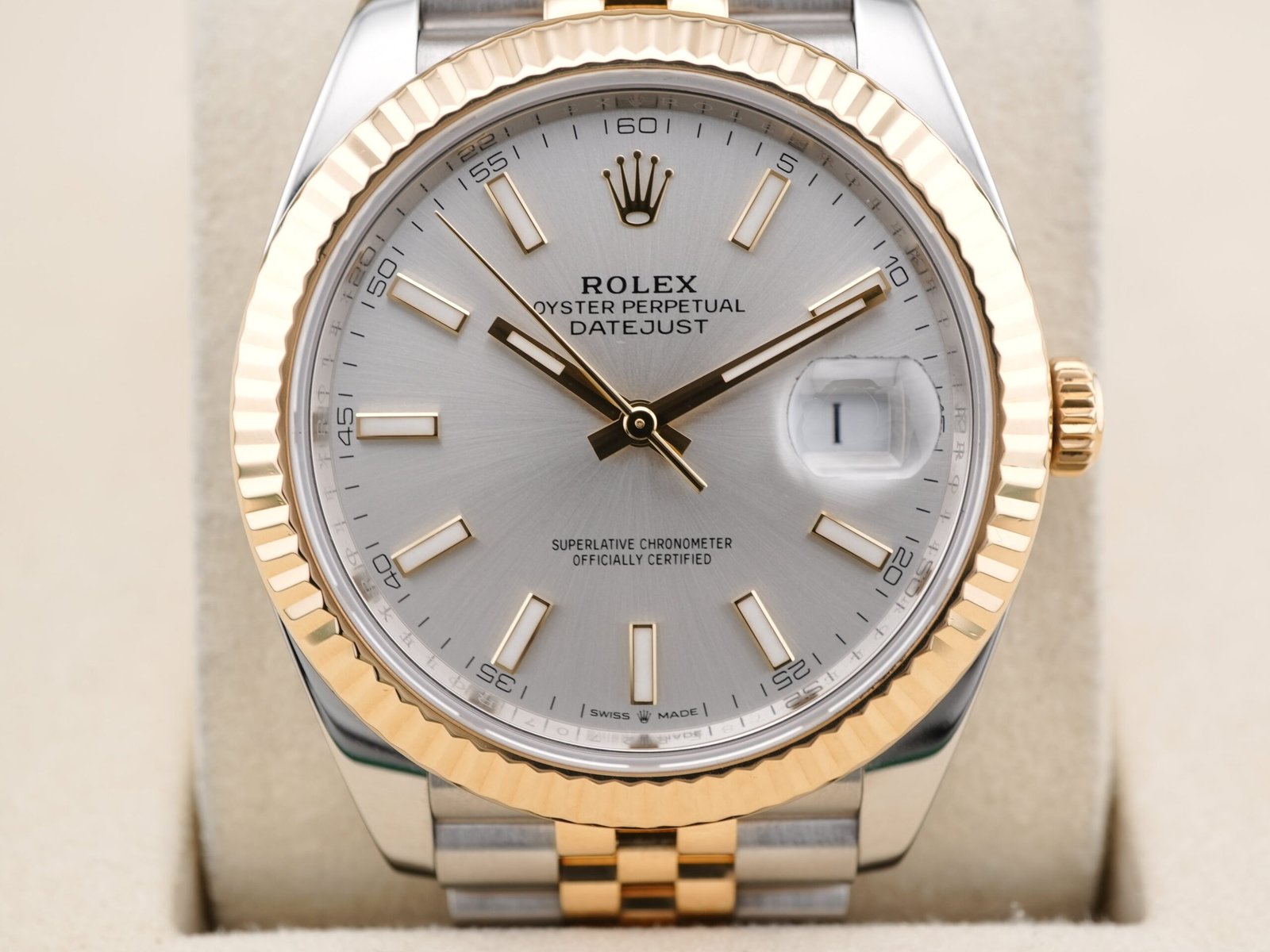 Rolex Datejust 41 mm / Silver – Jubilee - Image 3