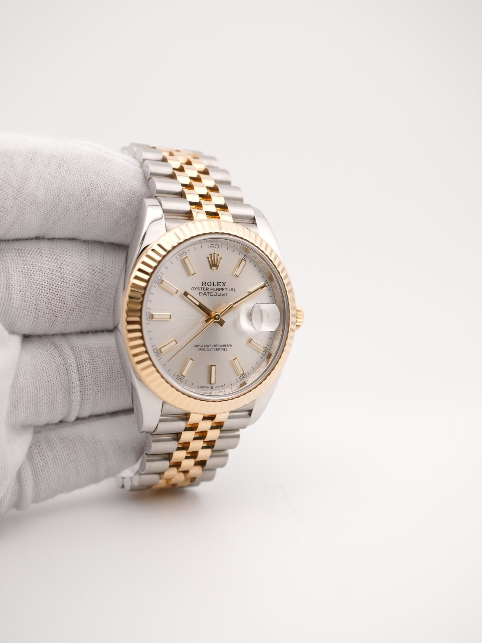 Rolex Datejust 41 mm / Silver – Jubilee - Image 4