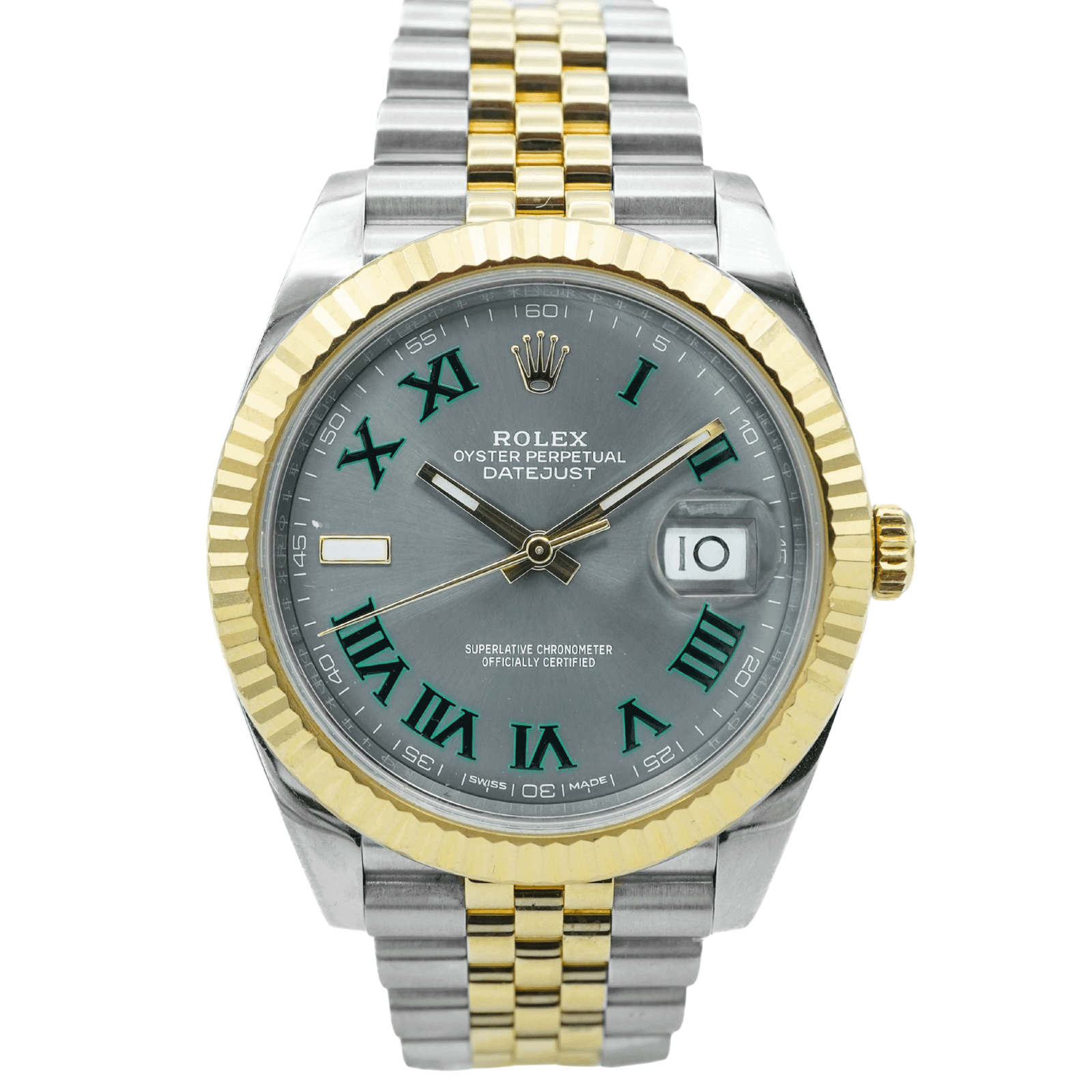 Rolex Datejust 41 mm / Slate Grey Wimbledon – Jubilee