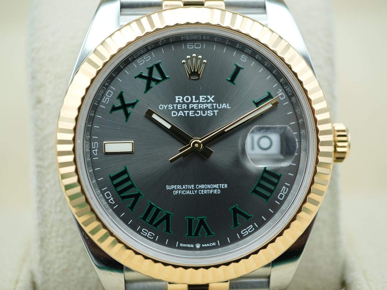 Rolex Datejust 41 mm / Slate Grey Wimbledon – Jubilee - Image 3