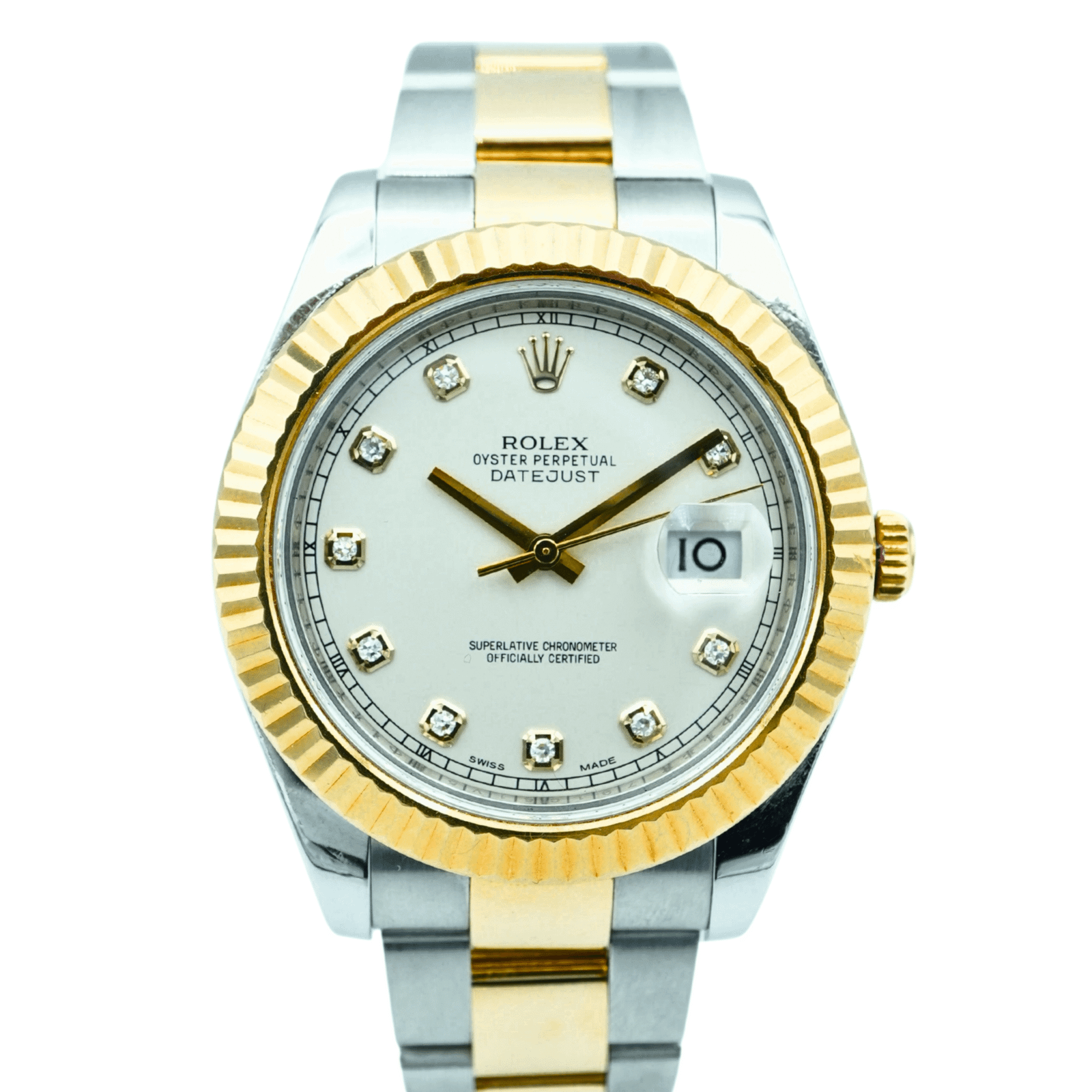 Rolex Datejust II 41 mm / Ivory Diamond – Oyster