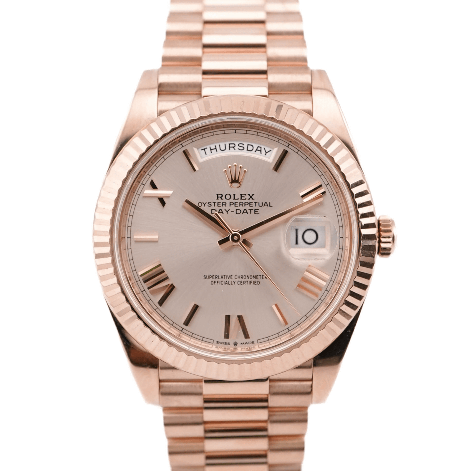 Rolex Day-Date 40 mm / Sundust Roman – President